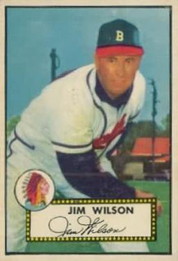 1952 Topps #276 Jim Wilson RC