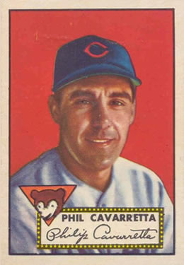 1952 Topps #295 Phil Cavarretta SP