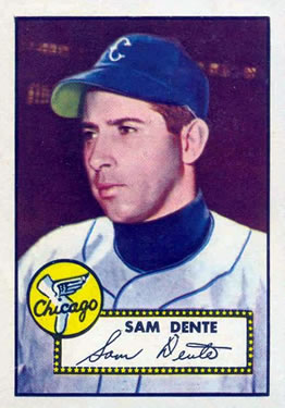 1952 Topps #304 Sam Dente