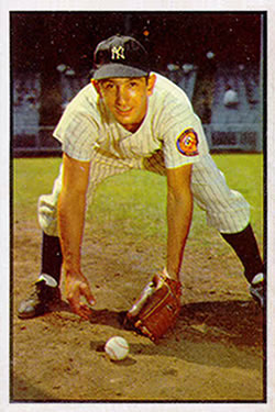 1953 Bowman Color #118 Billy Martin