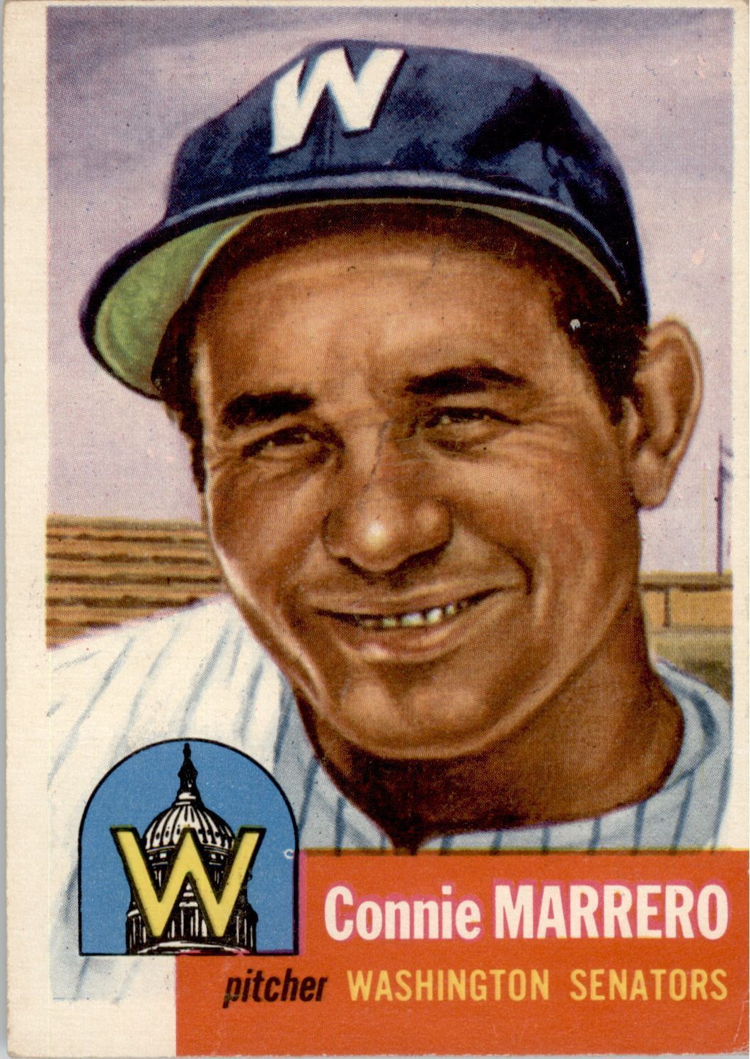 1953 Topps #13 Conrado Marrero DP