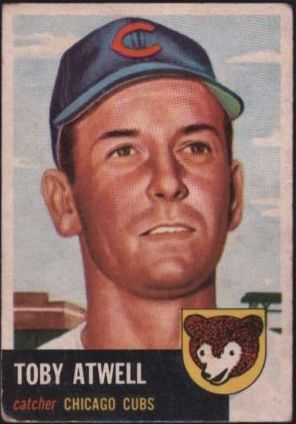 1953 Topps #23 Toby Atwell DP