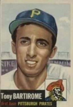 1953 Topps #71 Tony Bartirome