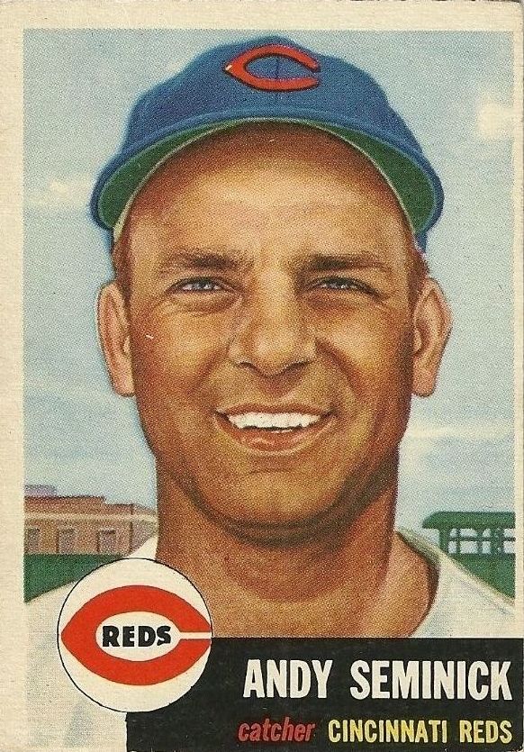 1953 Topps #153 Andy Seminick DP