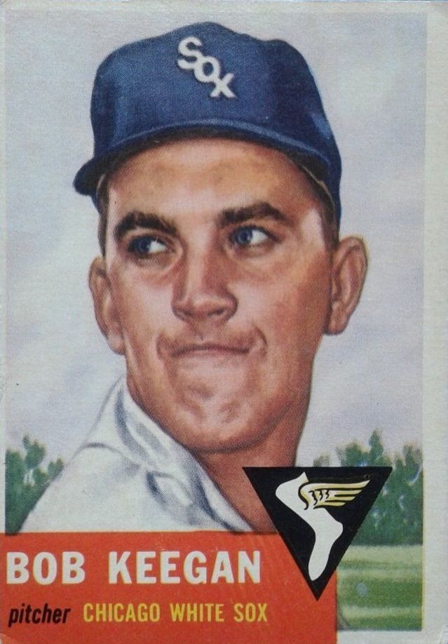 1953 Topps #196 Bob Keegan RC