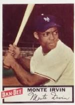 1954 Dan-Dee #13 Monte Irvin