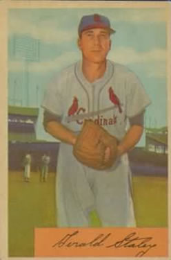 1954 Bowman #14 Gerry Staley