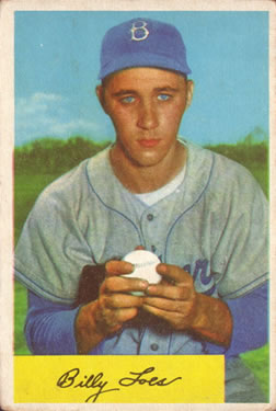 1954 Bowman #42 Billy Loes