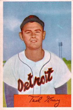 1954 Bowman #71 Ted Gray
