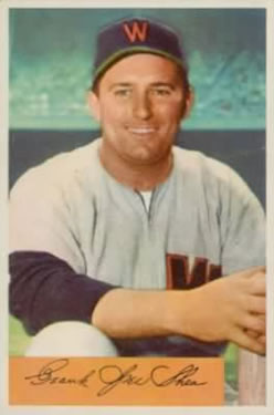 1954 Bowman #104 Frank Shea