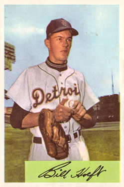 1954 Bowman #167 Billy Hoeft