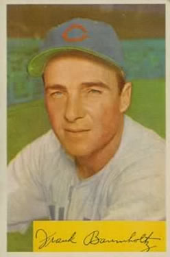 1954 Bowman #221 Frank Baumholtz
