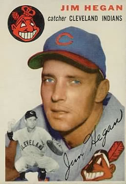 1954 Topps #29 Jim Hegan
