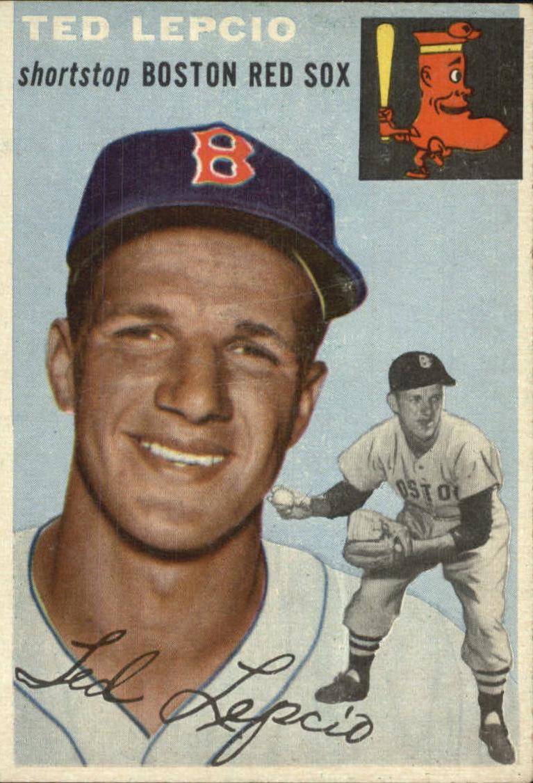 1954 Topps #66 Ted Lepcio