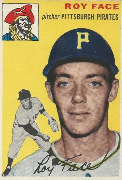 1954 Topps #87 Roy Face