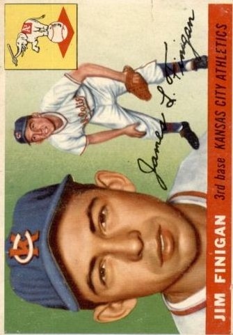 1955 Topps #14 Jim Finigan RC