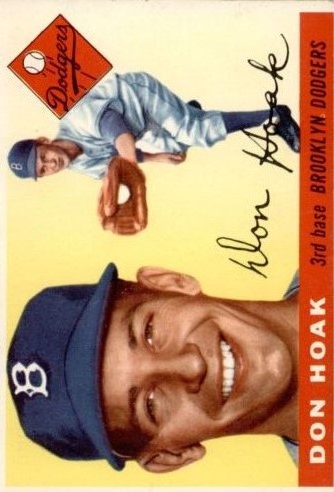 1955 Topps #40 Don Hoak