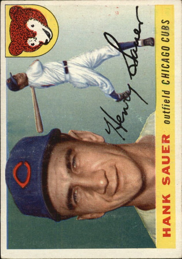 1955 Topps #45 Hank Sauer