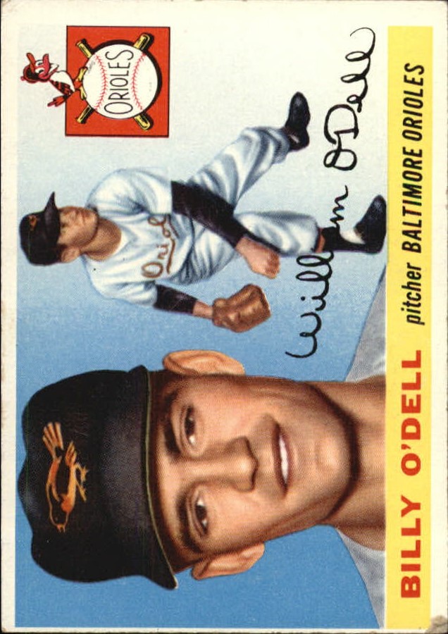 1955 Topps #57 Billy O'Dell RC
