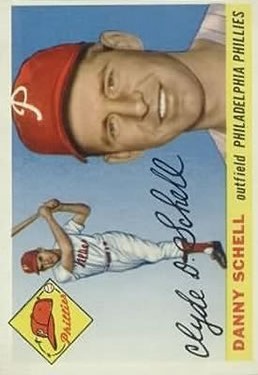 1955 Topps #79 Clyde Danny Schell RC