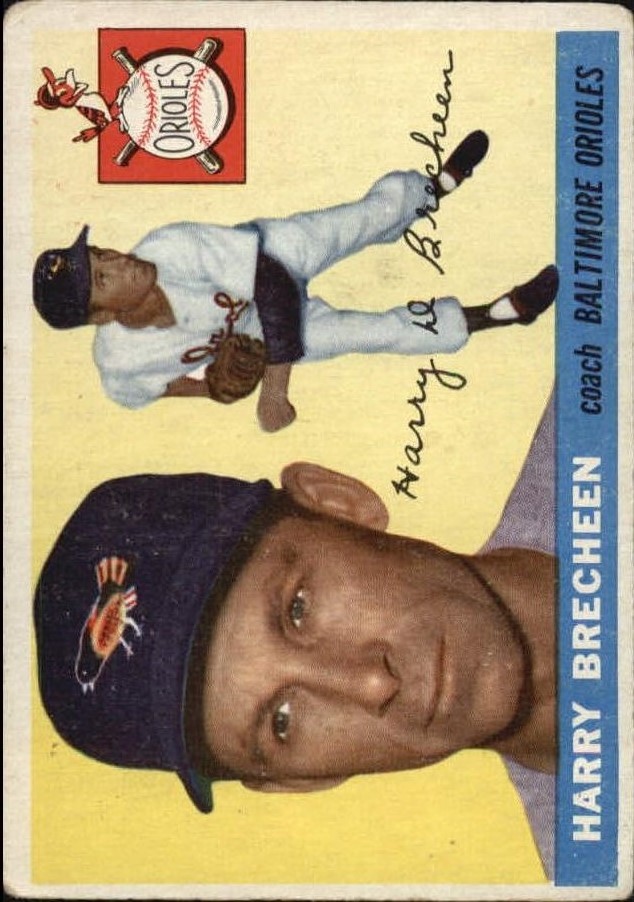 1955 Topps #113 Harry Brecheen CO