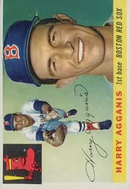 1955 Topps #152 Harry Agganis RC