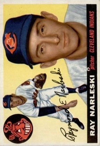 1955 Topps #160 Ray Narleski RC