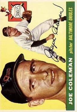 1955 Topps #162 Joe Coleman