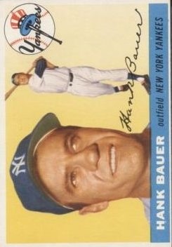 1955 Topps #166 Hank Bauer