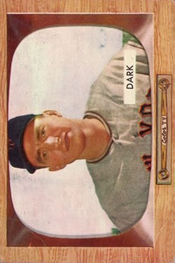 1955 Bowman #2 Alvin Dark