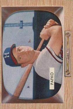 1955 Bowman #12 Andy Pafko