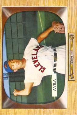 1955 Bowman #19 Bobby Avila