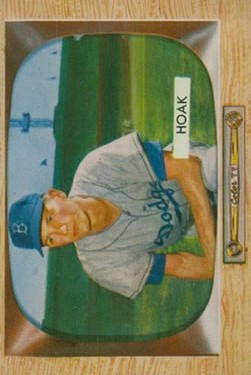 1955 Bowman #21 Don Hoak
