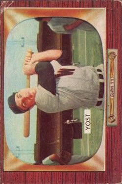 1955 Bowman #73 Eddie Yost