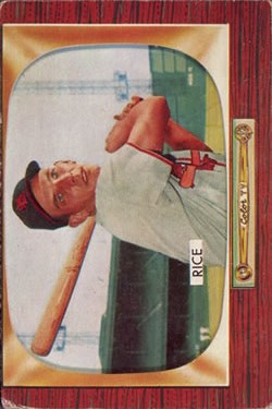 1955 Bowman #106 Del Rice