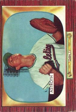 1955 Bowman #119 Joe Astroth