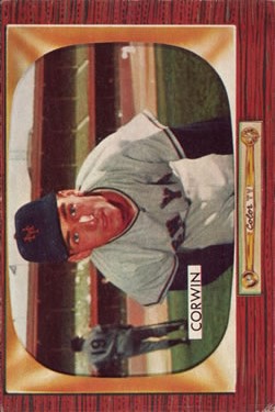 1955 Bowman #122 Al Corwin