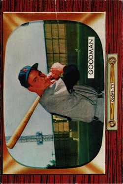 1955 Bowman #126 Billy Goodman