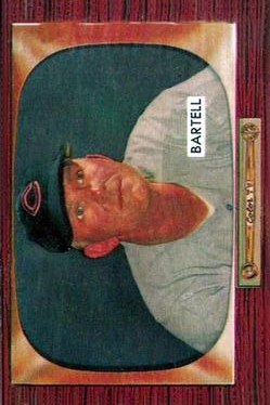 1955 Bowman #234 Dick Bartell CO