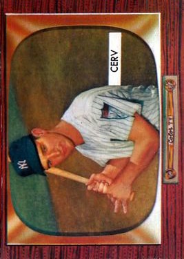 1955 Bowman #306 Bob Cerv