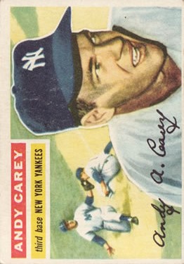 1956 Topps #12 Andy Carey