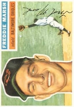 1956 Topps #23A Fred Marsh GB