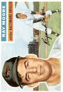 1956 Topps #43 Ray Moore
