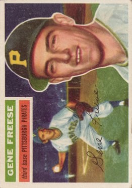 1956 Topps #46 Gene Freese DP