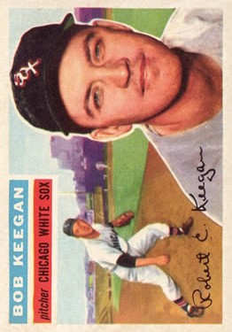 1956 Topps #54 Bob Keegan