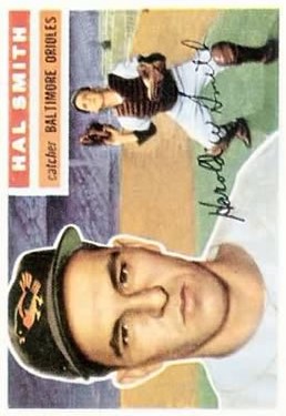 1956 Topps #62 Hal Smith