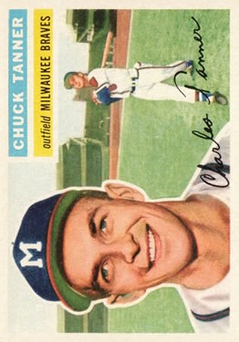 1956 Topps #69 Chuck Tanner
