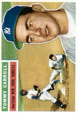 1956 Topps #139 Tommy Carroll