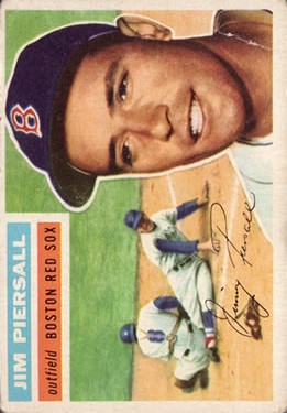 1956 Topps #143 Jim Piersall