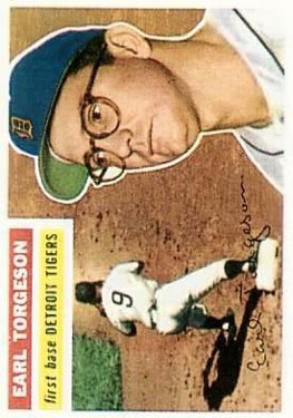 1956 Topps #147 Earl Torgeson